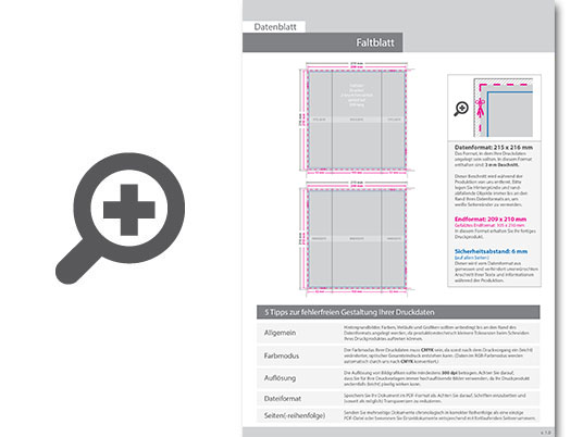 Product Bild getr__nkekarte__gefalzt_auf_din_lang__6-seiter_(2-bruch_fensterfalz)