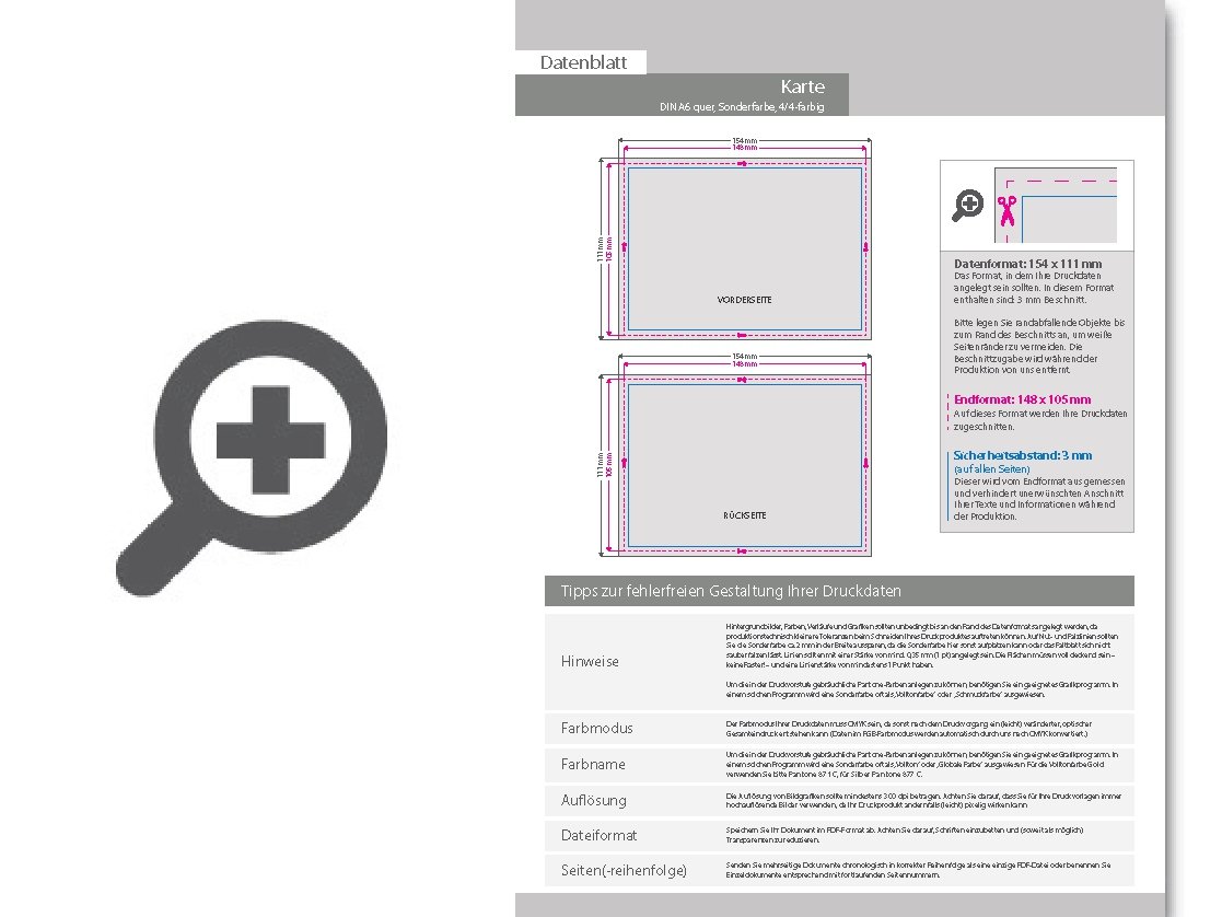 Product Bild weihnachtskarte_din_a6_quer_4_4_farbig_+_1_pantone-sonderfarbe